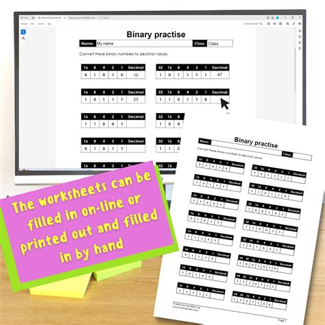 Image result for Binary Problem Sheets
