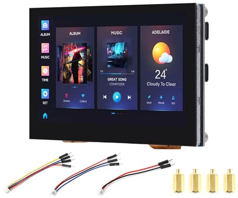 4.3inch Capacitive Touch Screen Onboard ESP32-S3 Microcontroller ...