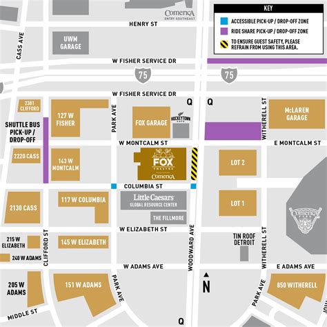 Fox Theatre Parking & Directions | 313 Presents