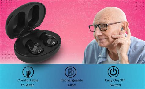 FCS Rechargeable/ITE Hearing Aid Machine For Both Ear Suitable For Mild ...