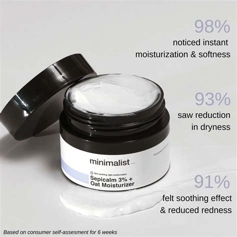 Buy MINIMALIST SEPICALM 3% FACE MOISTURISER FOR OILY, ACNE PRONE ...