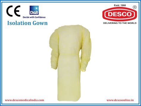 Isolation Gown Manufacturer Supplier and Exporter in India | Desco