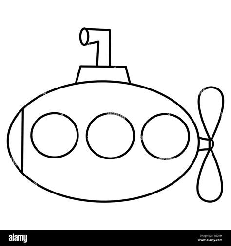 Cartoon Submarine Clip Art