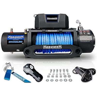 REINDEER 12V Electric Winch 13000lb Load Capacity India | Ubuy