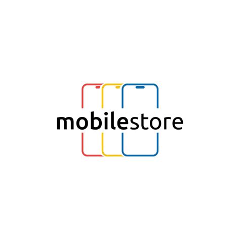 Mobile Store logo | Mobile store, Mobile shop design, Mobile app design inspiration