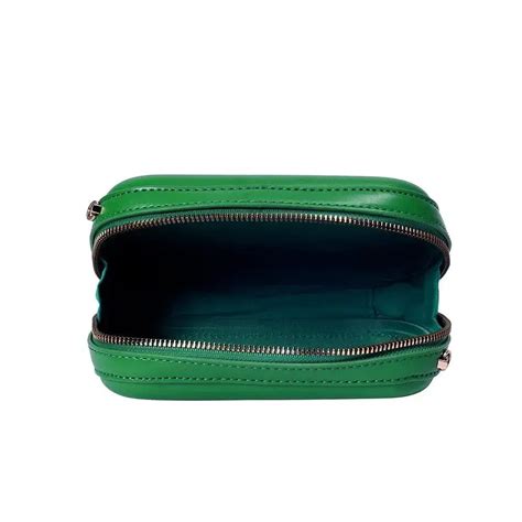 Buy Avril Bold Solid Green Sling Bag | Lino Perros