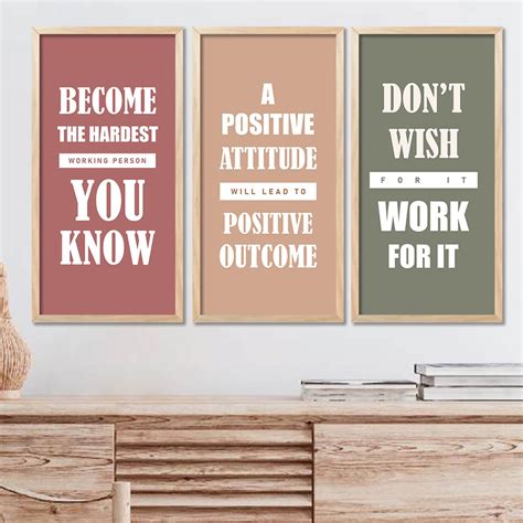 walllane - Motivational Quotes Framed Poster for room and office ...