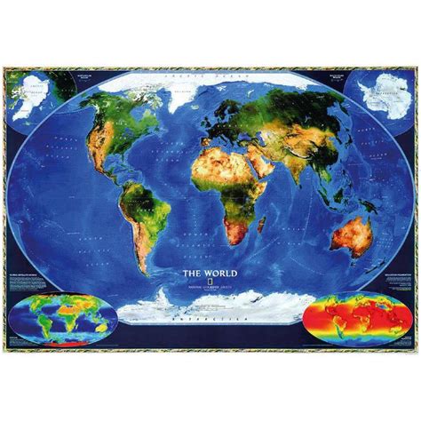 National Geographic World Map High Resolution Image 的图像结果