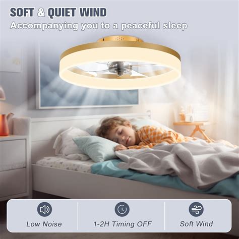 Snapklik.com : VOLISUN Low Profile Ceiling Fans