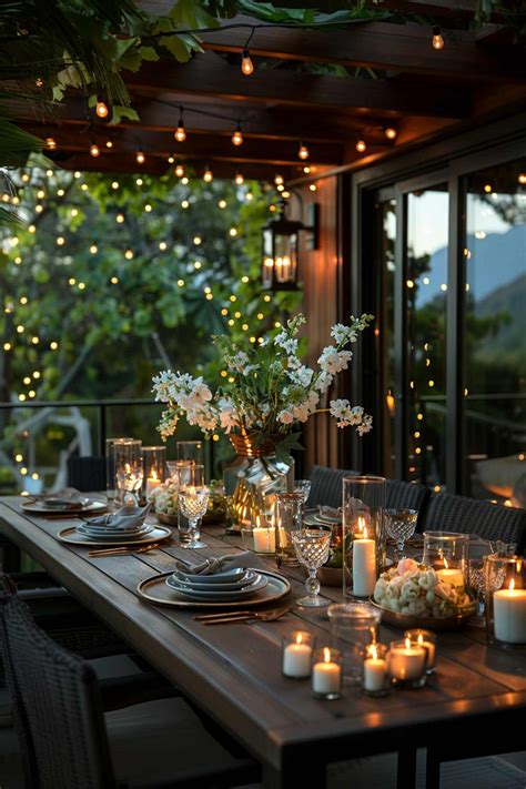 Elegant Outdoor Table Decor Ideas
