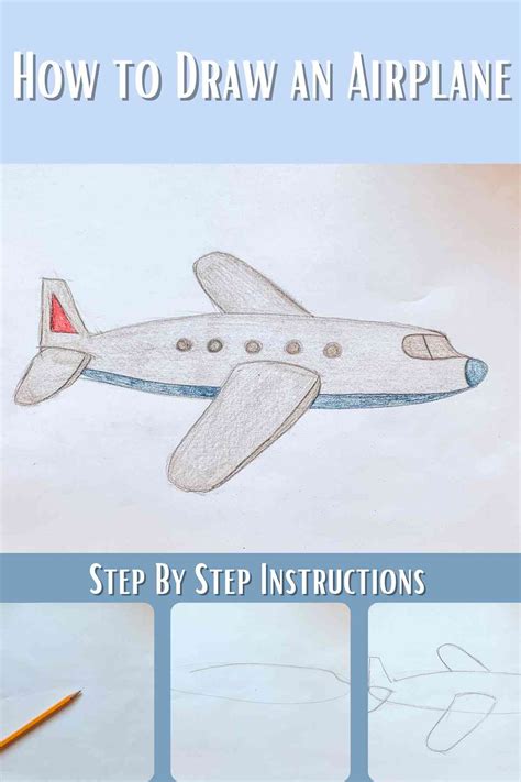 How To Draw Jet Plane Step By Step