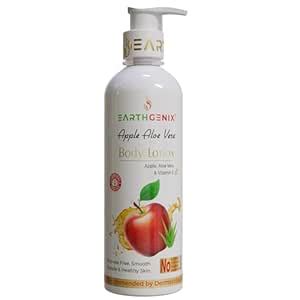 Buy Earthgenix Apple Aloe Vera Body Lotion With Vitamin E (500ml), For ...