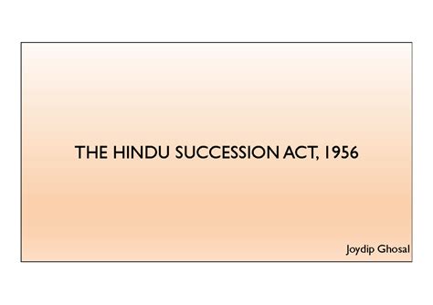 Succession - .. Any Property Succession to which is Regulated by the ...