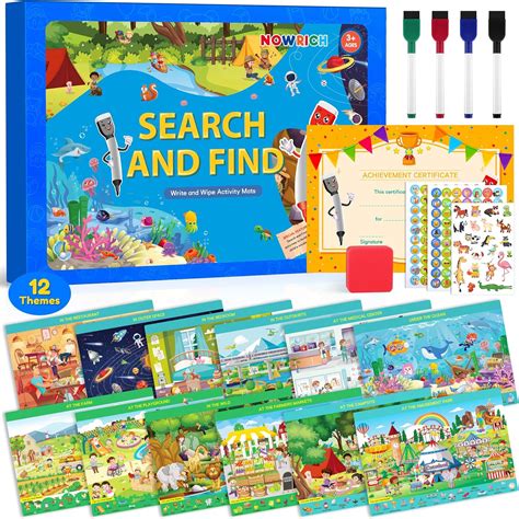 Amazon.com: Preschool Learning Activities, Search and Find Books for ...