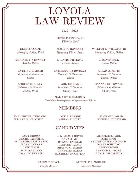 Loyola Law Review