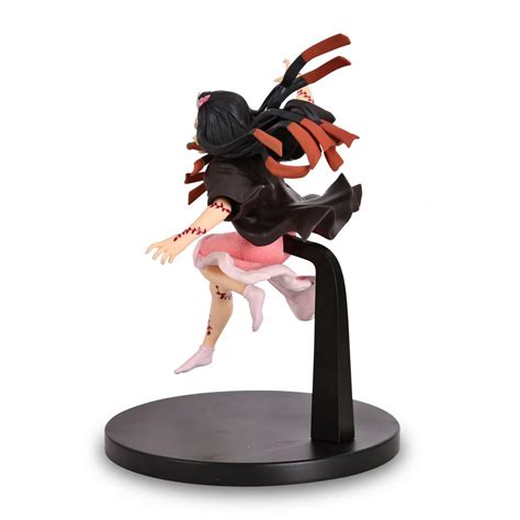 Buy Online Nezuko Kamado 18 cm Demon Form Flying Pose Figure dynamic ...