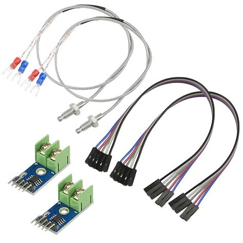 WMYCONGCONG 2 PCS DC 3-5V MAX6675 Module + K Type Thermocouple ...