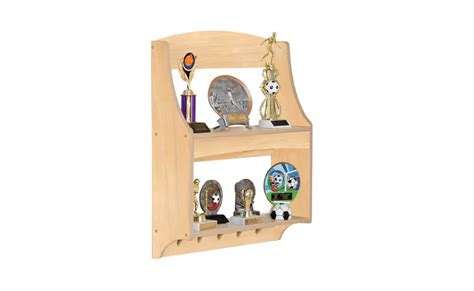 Expressions Trophy Rack: Natural | Groupon Goods