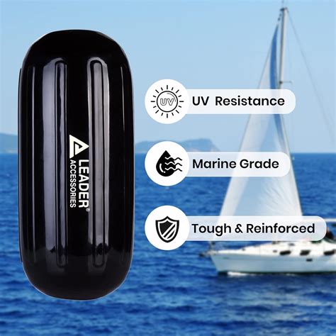 Leader Accessories Boat Fender 4 Pack Boat Bumpers India | Ubuy