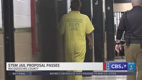Nacogdoches County voters approve $75 million bond to build new jail