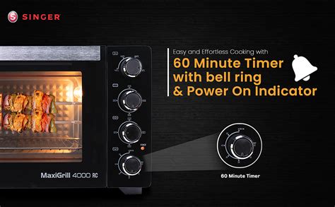 Buy Singer Maxigrill Oven Toaster Grill 40 Litre, OTG without ...