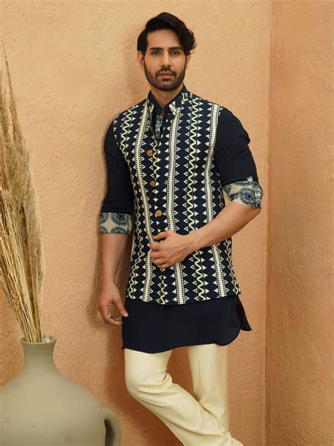 MEDINA ROLLED UP SLEEVE KURTA – SVA Couture