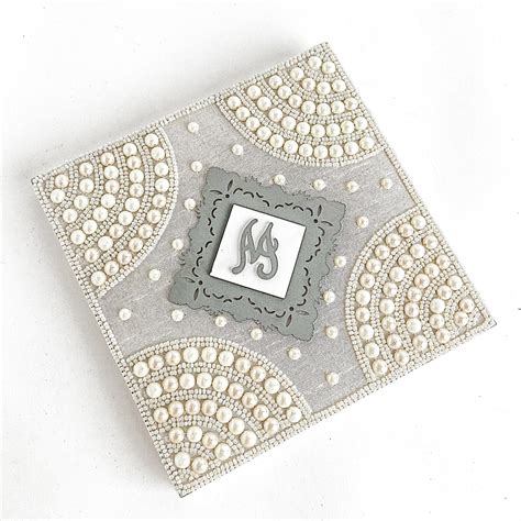 Elegant Pearl Wedding Invitation Set – Upani