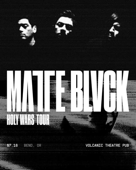 Matte Blvck, Volcanic Theatre Pub, Bend, 16 July 2025 | AllEvents