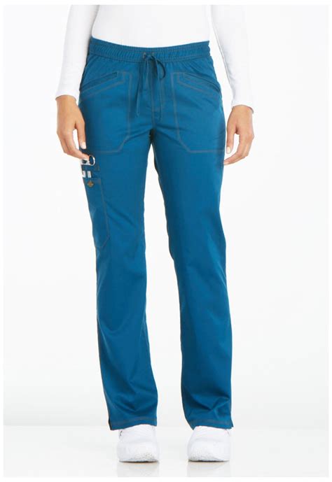 Dickies Essence Medical Scrubs Pant for Women Mid Rise Straight Leg ...