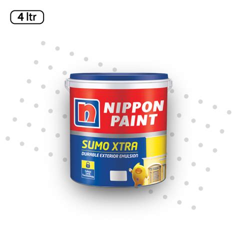 Nippon Paint Sumo Xtra Exterior Emulsion White 4L | mykit | Buy online ...