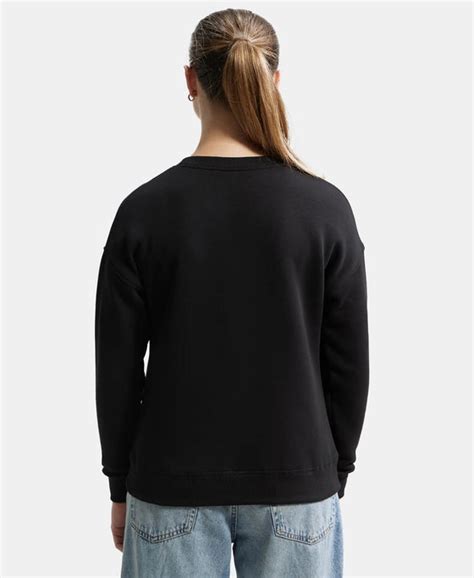 Buy Super Combed Cotton Rich Fleece Fabric Printed Sweatshirt with Drop ...