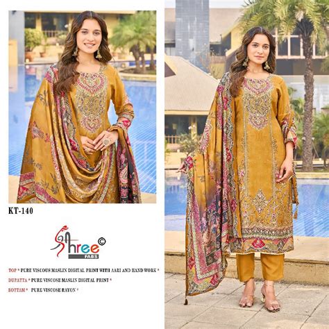 Shree Fabs KT-140 Wholesale Indian Pakistani Concept Salwar Suits ...