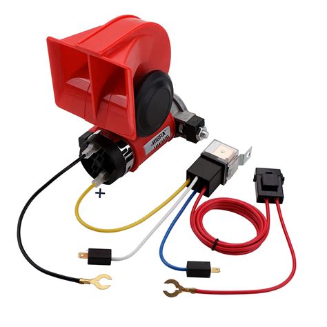Buy Car Air Horn 12V with Compressor and Relay, Compact Auto Horn ...