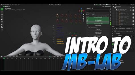 MB Lab Blender Character Types 的图像结果