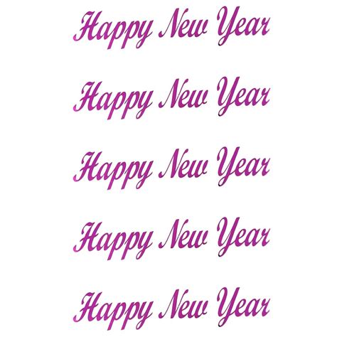 Comet Busters Happy New Year Gift Stickers for Envelopes, Gift Bags ...