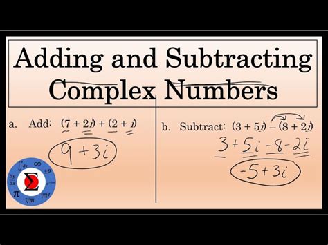 Image result for Adding and Subtracting Complex Numbers