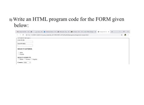Image result for HTML Sample Program