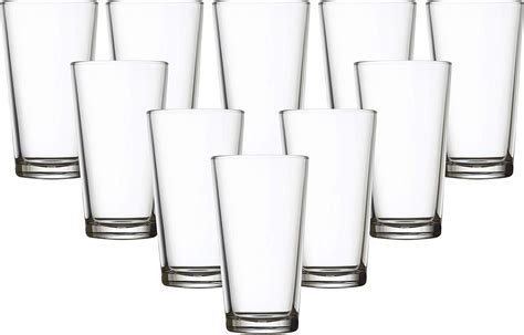 Buy Circleware Huge 10-Piece Glassware Set Highball Tumbler Drinking ...