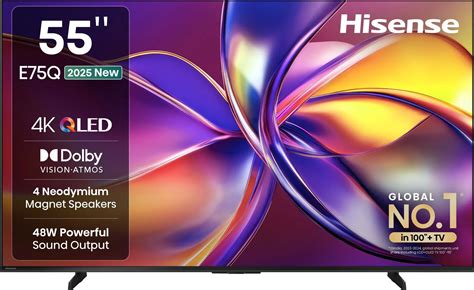 Hisense 55-inch 4K Smart TV (55E75Q) vs LG 43UQ7500PSF 43 Inches 4K LED ...
