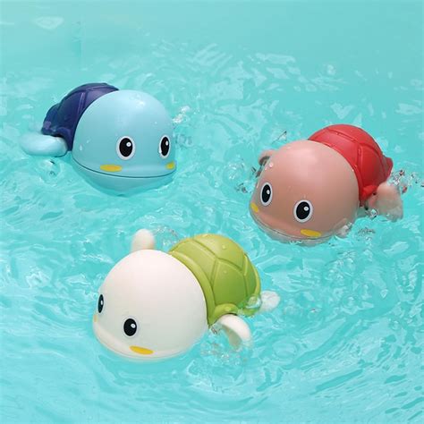 Buy Velocious Swimming Turtles Floating Wind-Up Bath Water Toy Party ...