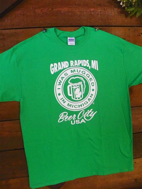 Grand Rapids Beer City U.S.A. Tee - Michigan Tee Shirt