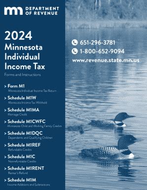 MN Individual Income Tax Forms And Instructions 2024-2026 - Fill and ...