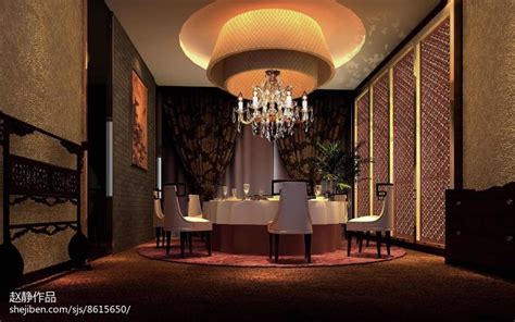 180万元餐饮空间1000平米装修案例_效果图 - 新中式高档餐厅——私人会所 - 设计本