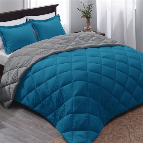 Basic Beyond Queen Comforter Set - Blue Comforter India | Ubuy