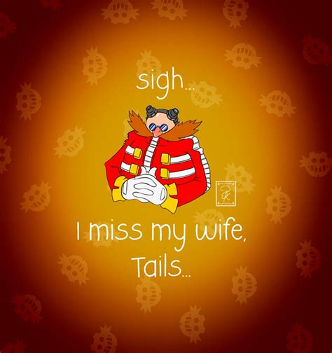 I Miss My Wife Tails Print and Sticker - Etsy