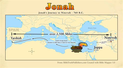 Nineveh Map Jonah