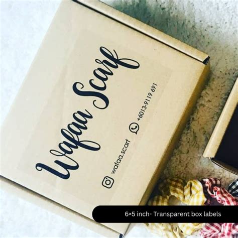 Custom Transparent Stickers | Clear Labels for Products