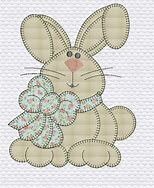 Image result for Bunny Applique Pattern Free