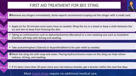Bee sting and Anaphylaxis | PPTX