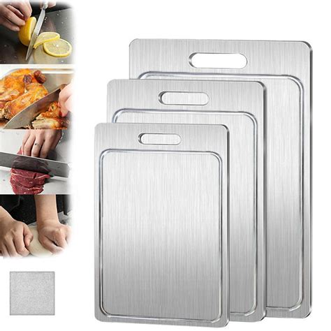 New Titanium Cutting Boards - 100% Pure Titanium Cutting Boards for ...